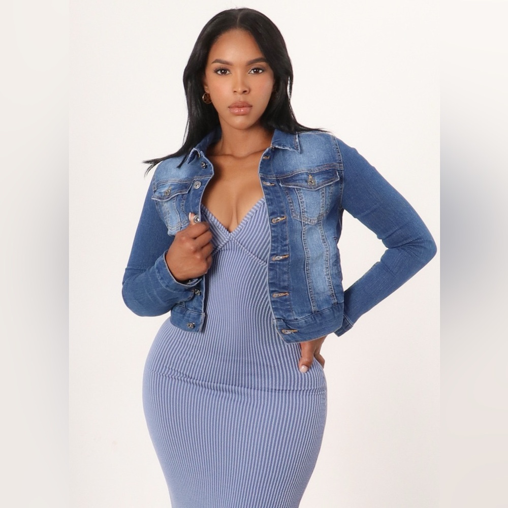 Stylish Blue Denim Jacket